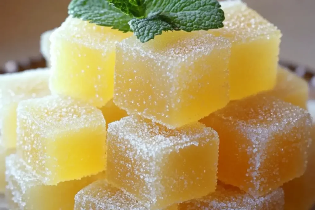 Pâte de Fruit à l'Orange et au Citron