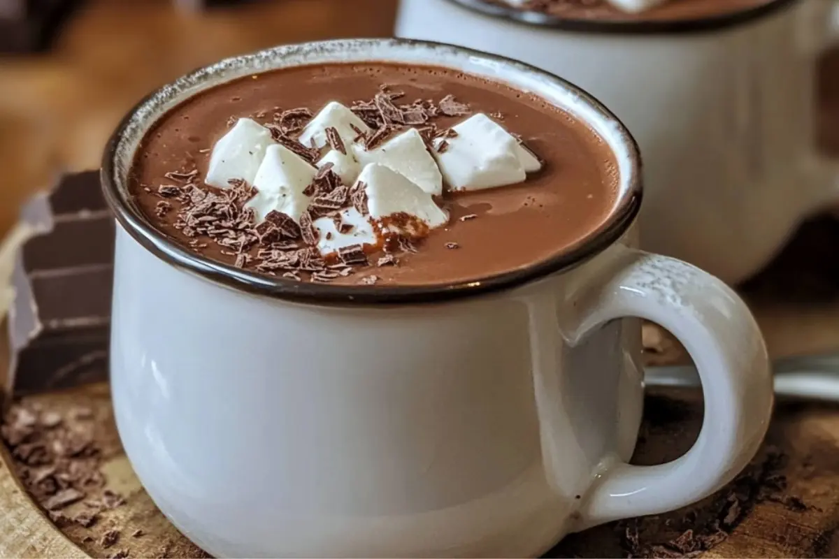 Le vrai chocolat chaud maison