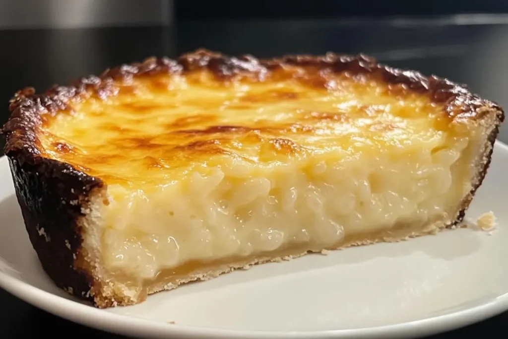 Tarte au Riz de Verviers