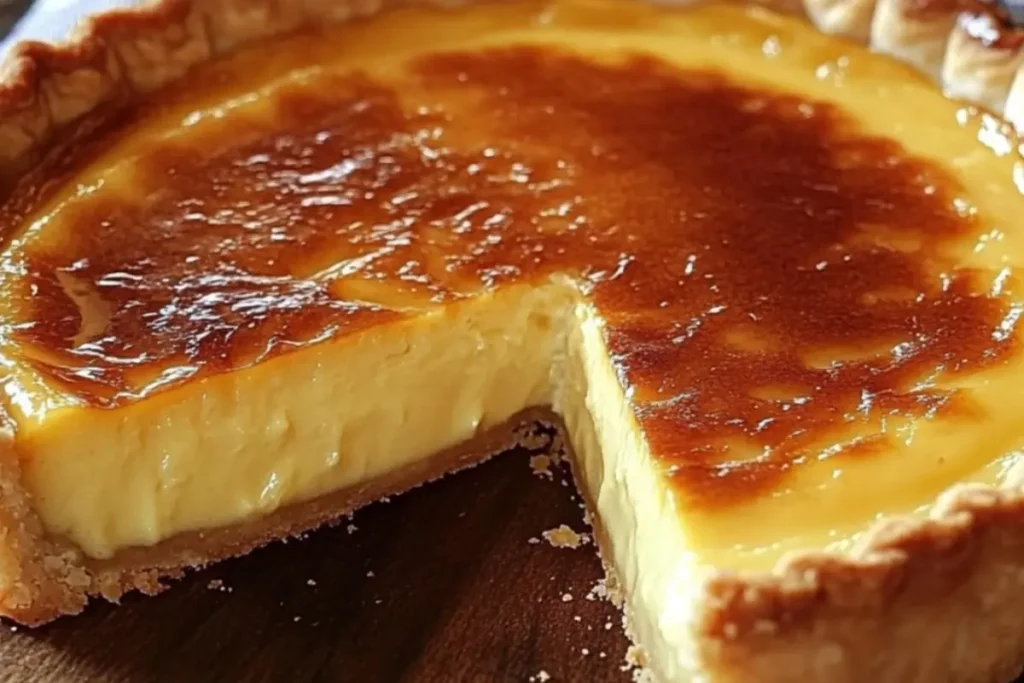 Tarte au flan de ma grand-mère