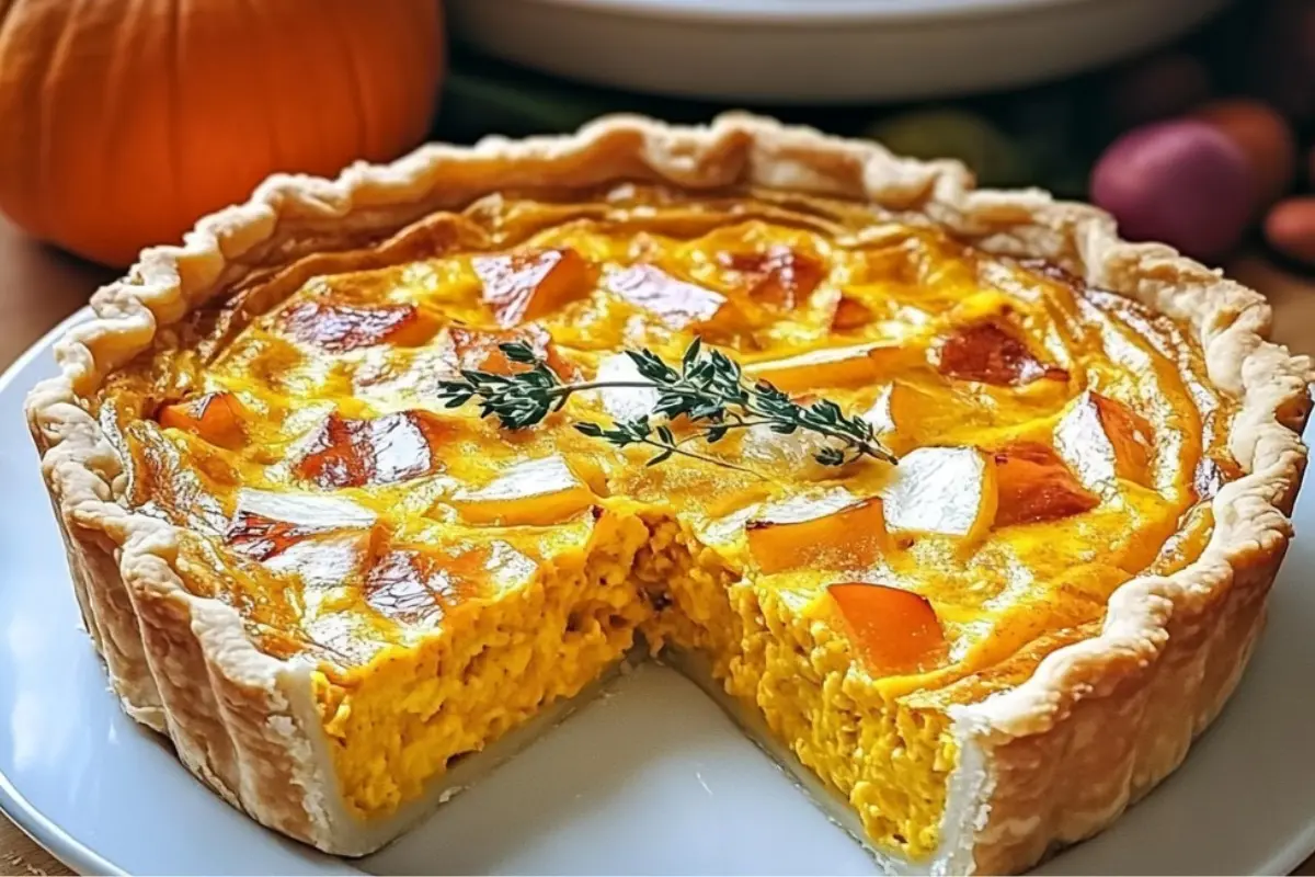 Quiche au Potiron