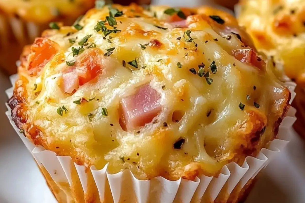 Muffins salés façon pizza savoureux et légers