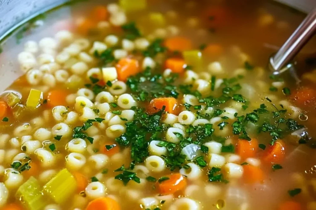 Soupe Pastina