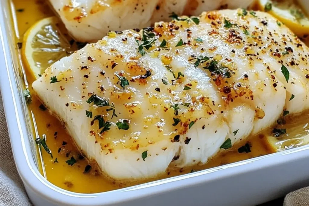 Filets de Cabillaud au Four