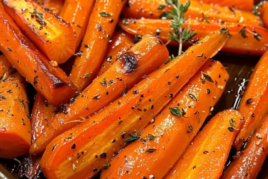 Carottes Rôties au Miel
