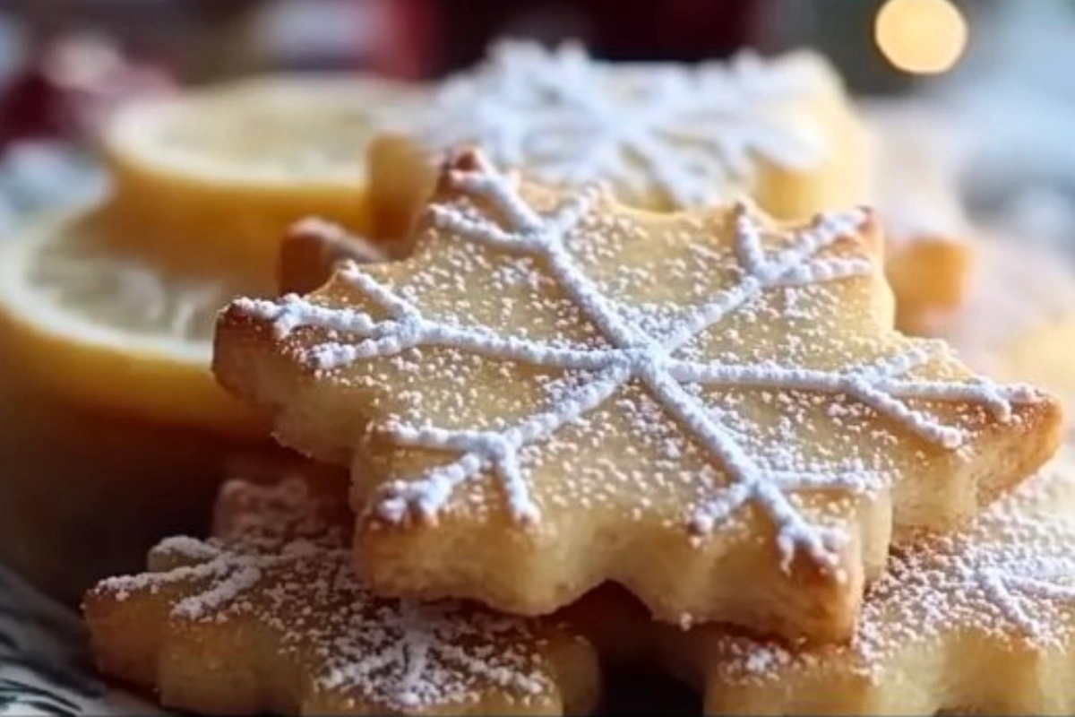 Sablés de Noël Citronnés