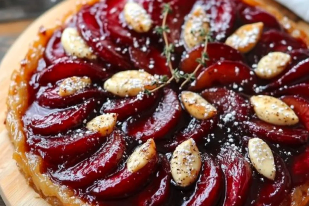 Tarte Tatin de Betteraves Rôties au Fromage de Chèvre