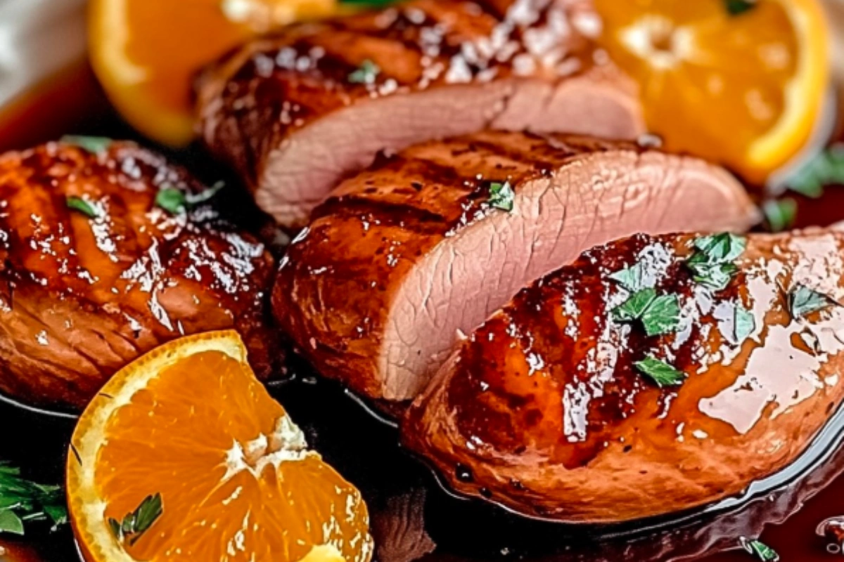 Magret de Canard à l’Orange et au Vinaigre Balsamique