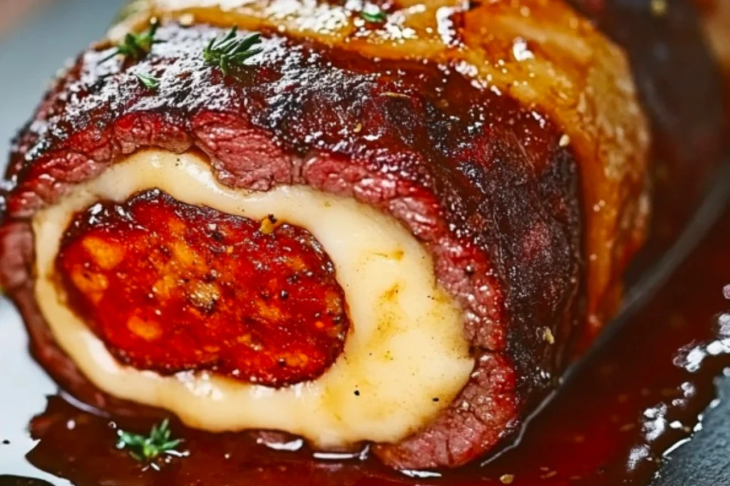 Filet Mignon Farci au Chorizo et Comté