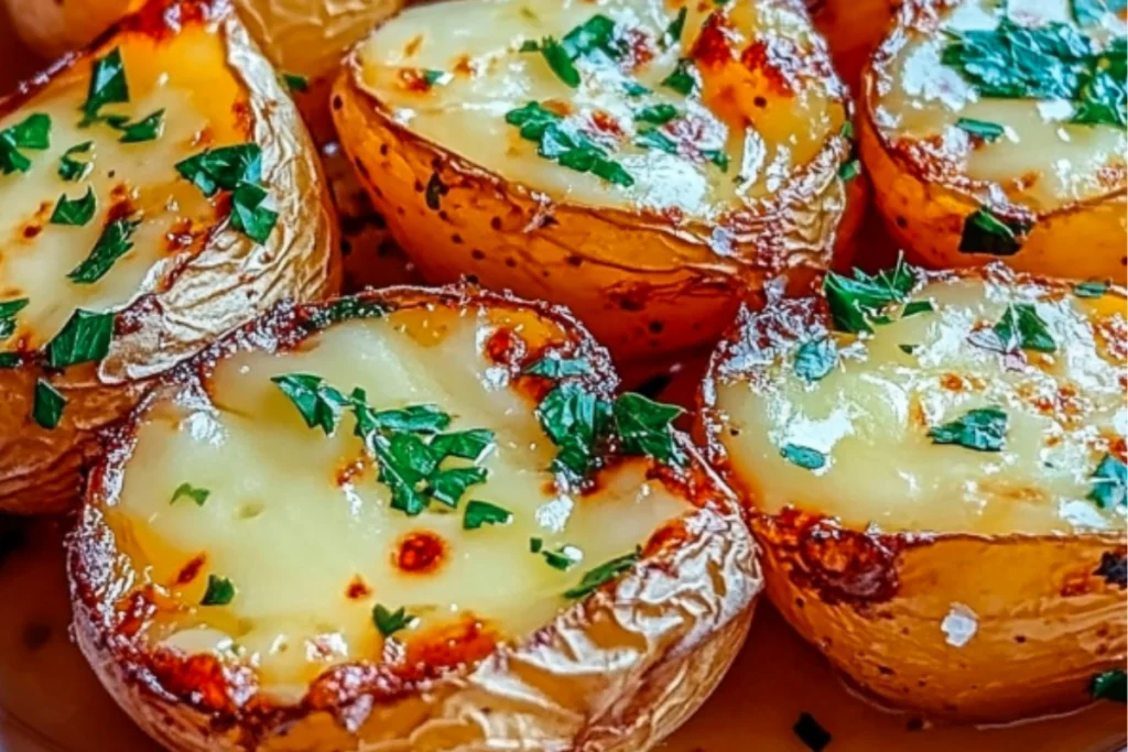 Pommes de Terre à l’Ail et au Beurre au Four
