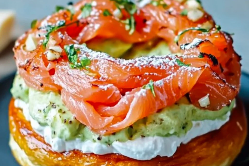 Paris-Brest Salé au Saumon et à l’Avocat