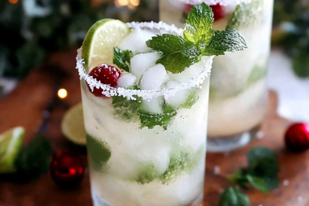 Mojito de Noël Blanc