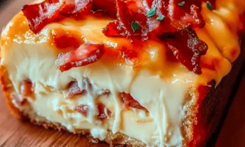 Cake Camembert et Lardons : Le Goût du Terroir dans un Cake Moelleux et Fondant