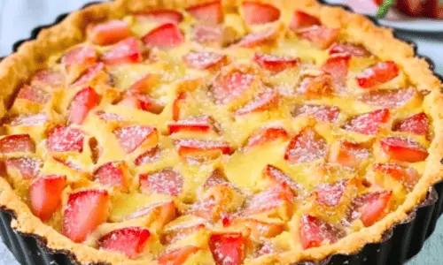 Tarte à la rhubarbe : la recette facile